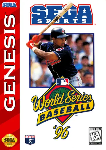 World Series Baseball '96 Genesis box art