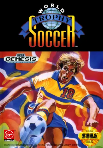 World Trophy Soccer Genesis box art