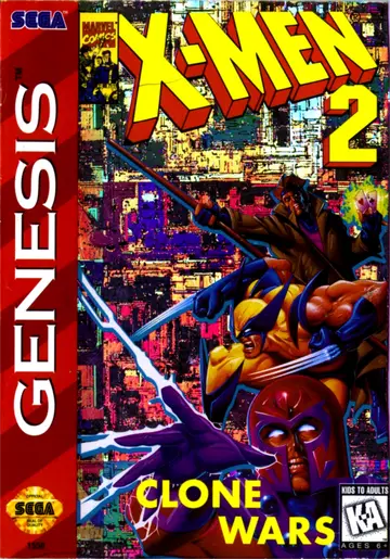 X-Men 2: Clone Wars box art