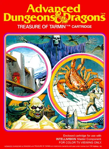 Advanced Dungeons & Dragons: Treasure of Tarmin box art