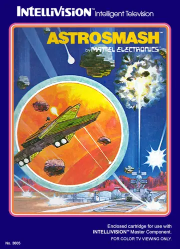 Astrosmash Intellivision box art