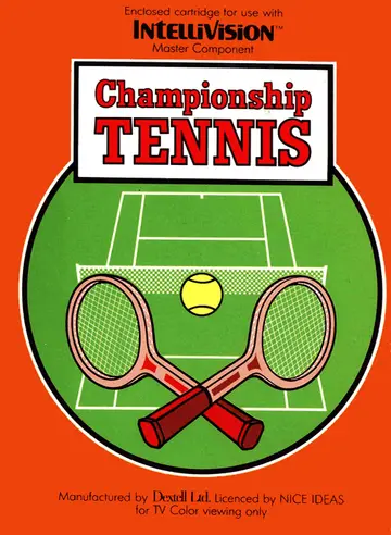 Championship Tennis box art