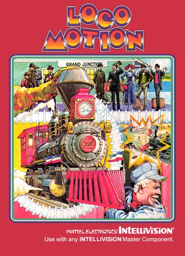 Loco-Motion Intellivision box art