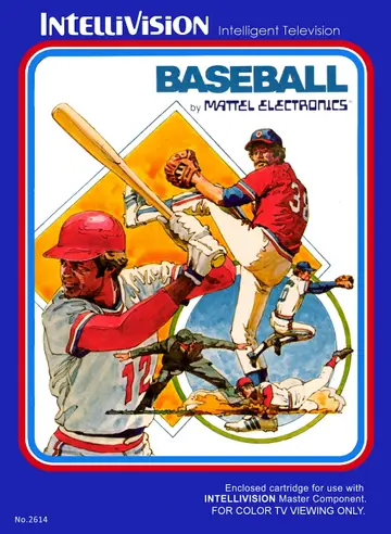 Major League Baseball Intellivision box art