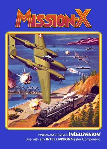 Mission X Intellivision box art
