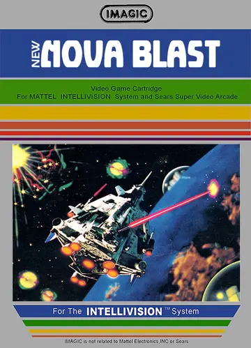 Nova Blast Intellivision box art