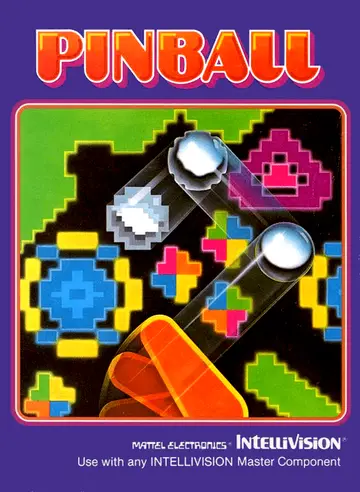 Pinball Intellivision box art