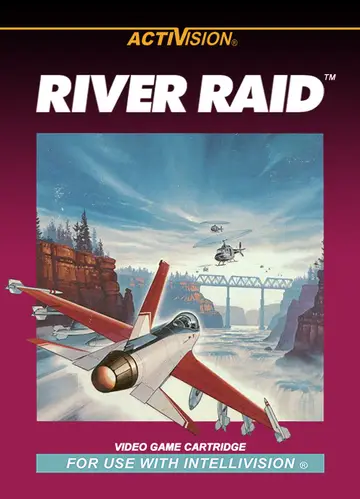 River Raid Intellivision box art