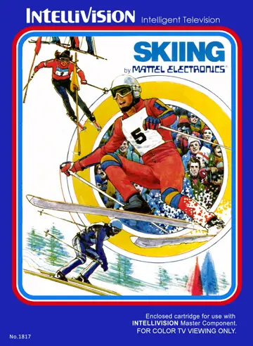Skiing box art