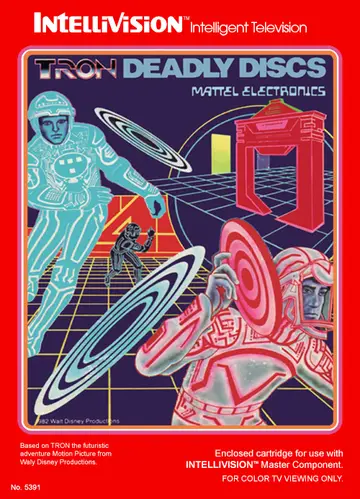 TRON Deadly Discs box art