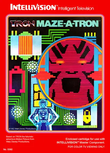 Tron: Maze-A-Tron box art