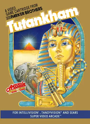 Tutankham Intellivision box art