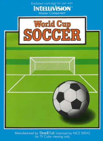 World Cup Soccer Intellivision box art