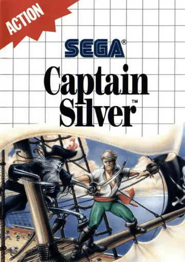 Captain Silver Master System box art