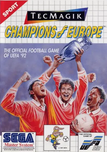 Champions of Europe Master System box art