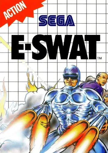 E-SWAT Master System box art
