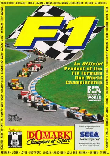 F1 box art
