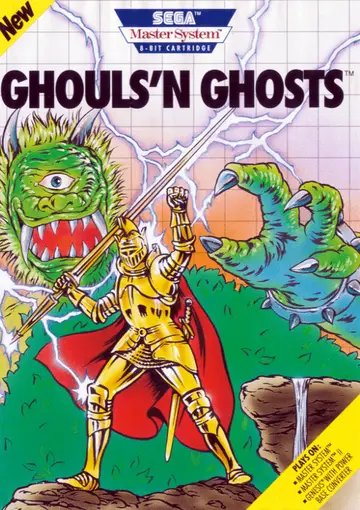 Ghouls 'n Ghosts box art