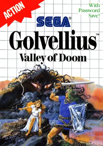 Golvellius: Valley of Doom box art