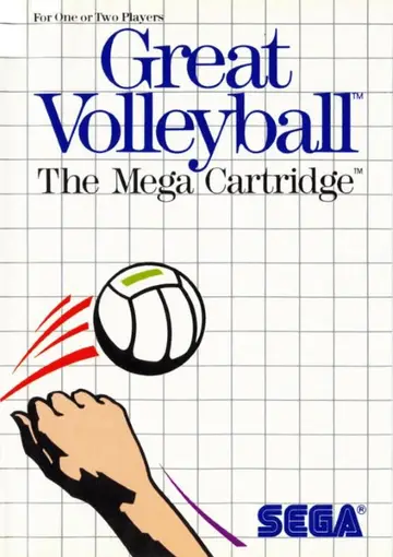 Great Volleyball Master System box art