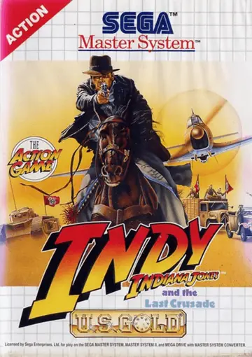 Indiana Jones and the Last Crusade box art