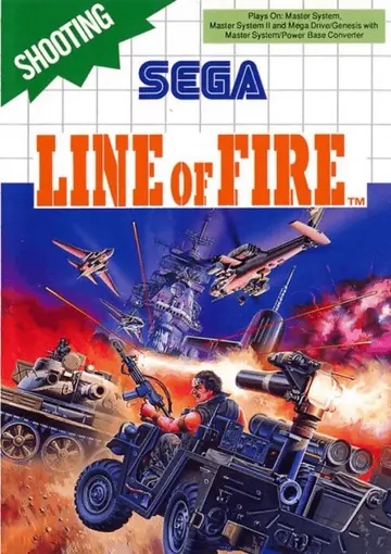Line of Fire box art