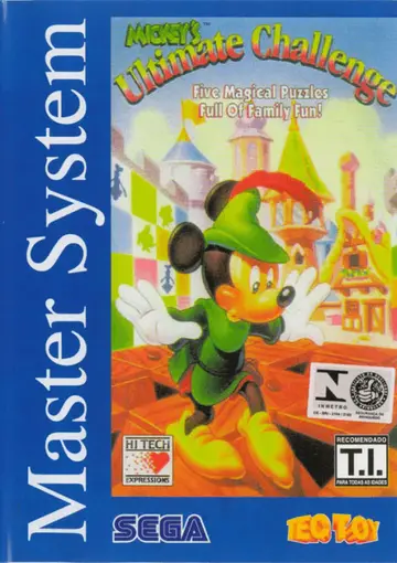 Mickey's Ultimate Challenge box art