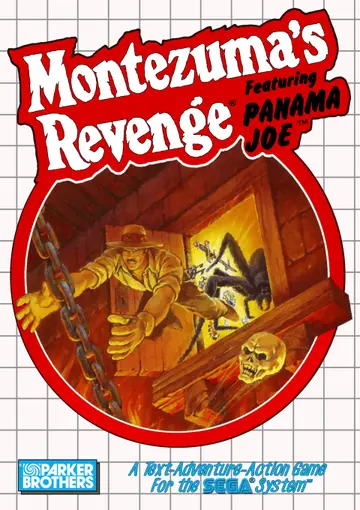 Montezuma's Revenge: Featuring PANAMA JOE Master System box art