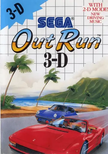 Out-Run 3-D box art