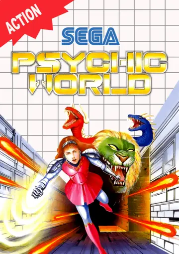 Psychic World Master System box art