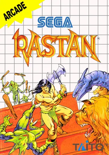 Rastan Saga box art