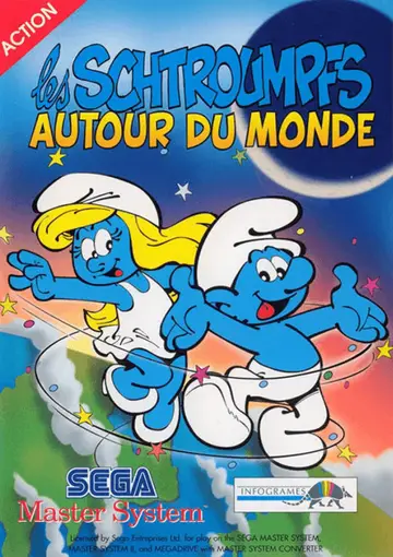 Schtroumpfs Autour du Monde, Les box art