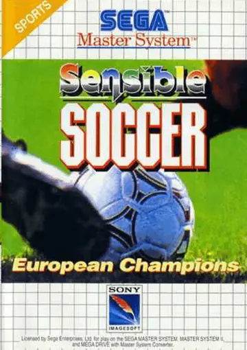 Sensible Soccer box art