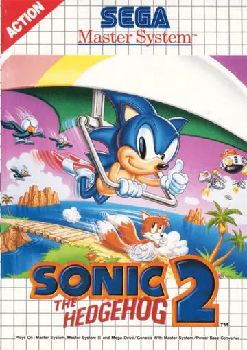 Sonic the Hedgehog 2 box art