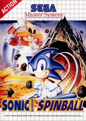 Sonic the Hedgehog Spinball box art