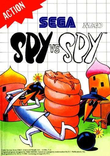 Spy vs. Spy box art