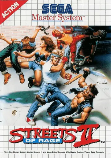 Streets of Rage 2 box art