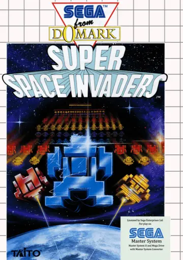Super Space Invaders box art