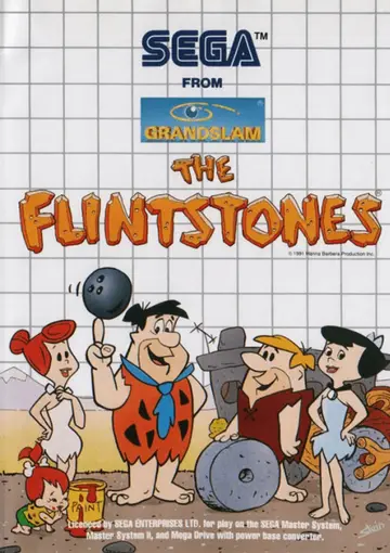 The Flintstones Master System box art