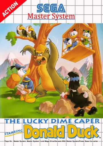 The Lucky Dime Caper Starring Donald Duck box art