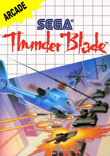 Thunder Blade box art