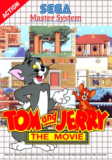 Tom & Jerry: The Movie Master System box art