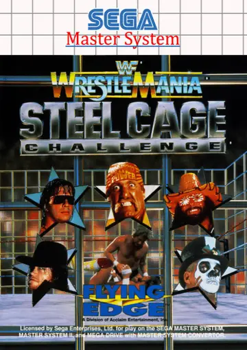 WWF WrestleMania: Steel Cage Challenge box art