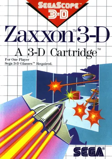 Zaxxon 3-D box art
