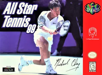All Star Tennis '99 box art
