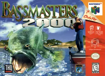 Bass Masters 2000 N64 box art