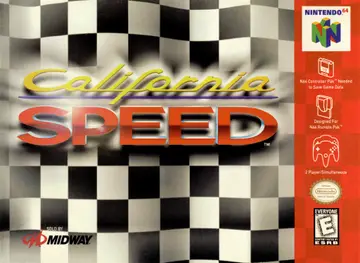 California Speed box art