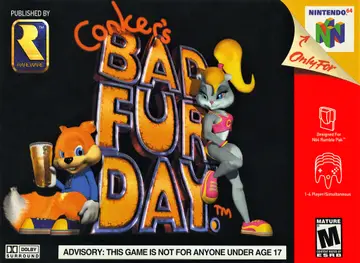 Conker's Bad Fur Day box art