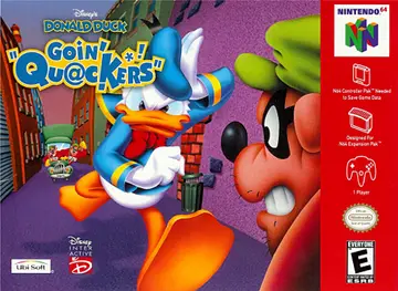 Donald Duck: Goin' Quackers box art