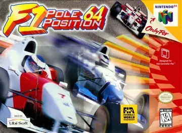 F1 Pole Position 64 N64 box art